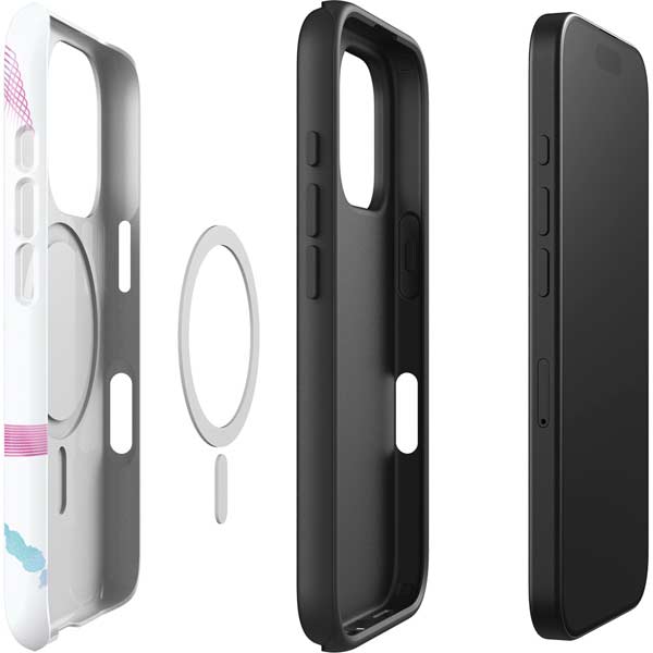 Violet Harmony (Hummingbird) iPhone 16 Pro Max Magsafe Impact Case