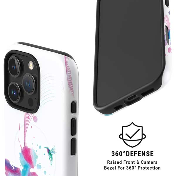 Violet Harmony (Hummingbird) iPhone 16 Pro Max Magsafe Impact Case