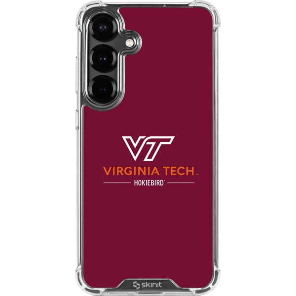 Virginia Tech University Hokiebird Galaxy S26 Clear Case