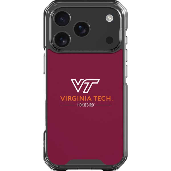 Virginia Tech University Hokiebird iPhone 17 Pro Clear Case