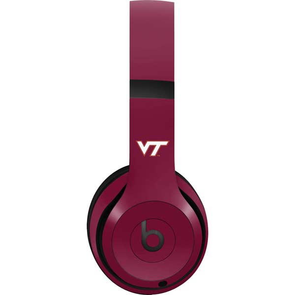 Virginia Tech University Maroon Beats Studio Pro Wireless Headphones Skin