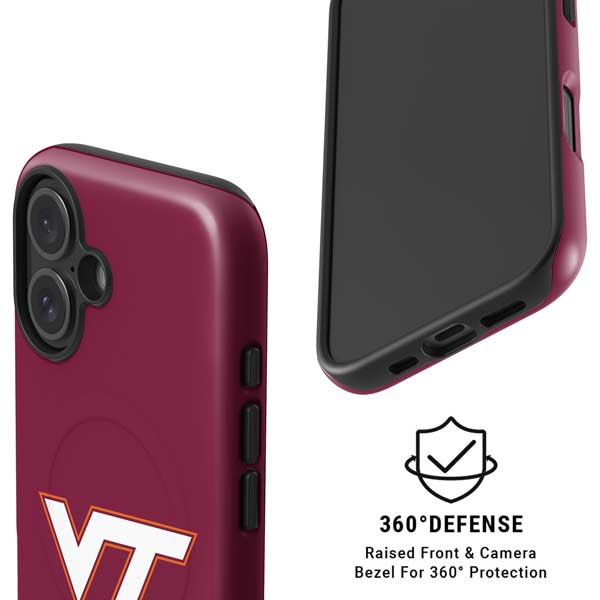 Virginia Tech University Maroon iPhone 17 Magsafe Impact Case