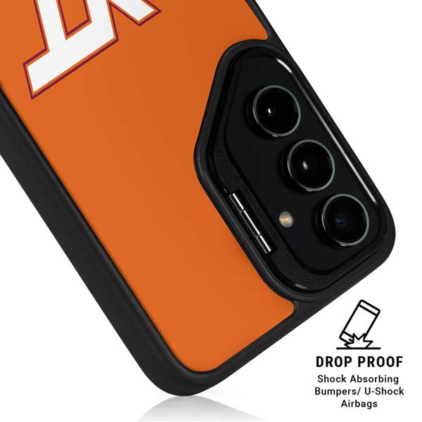 Virginia Tech University Orange Galaxy S26 Kickstand Case