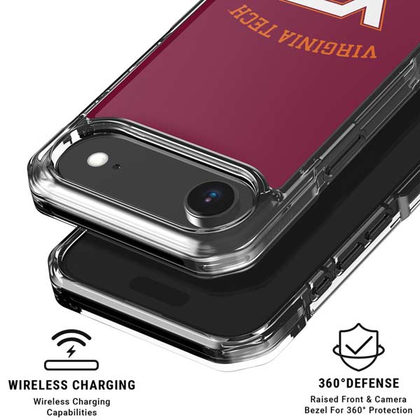 Virginia Tech University VT iPhone 17 Air Clear Case