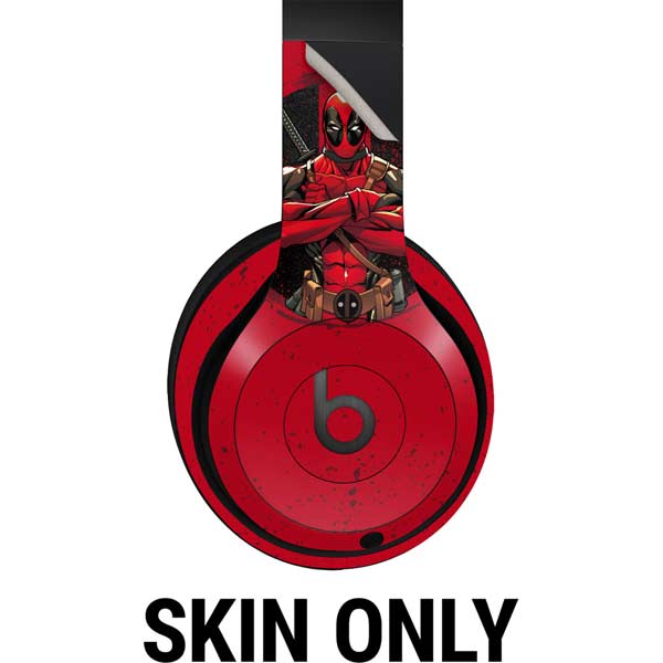 Marvel Deadpool Wade Wilson Beats Studio Pro Wireless Headphones Skin