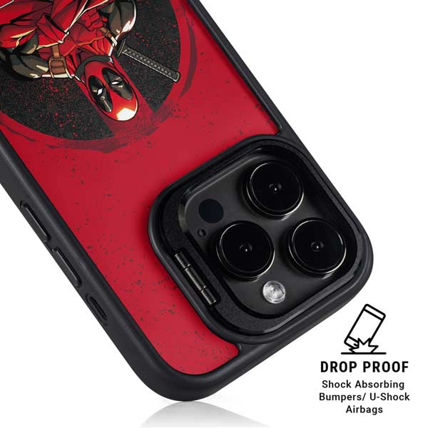 Marvel Deadpool Wade Wilson iPhone 14 Pro Kickstand Case