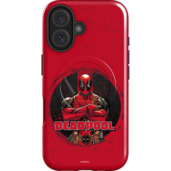 Marvel Deadpool Wade Wilson iPhone 16 Magsafe Impact Case