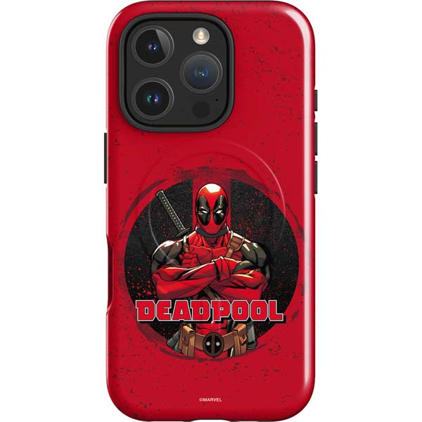 Marvel Deadpool Wade Wilson iPhone 16 Pro Magsafe Impact Case