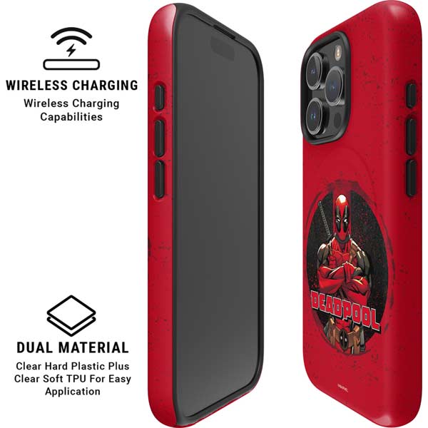 Marvel Deadpool Wade Wilson iPhone 16 Pro Magsafe Impact Case