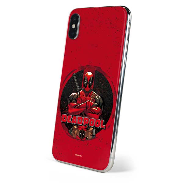 Marvel Deadpool Wade Wilson iPhone XS Max Skin