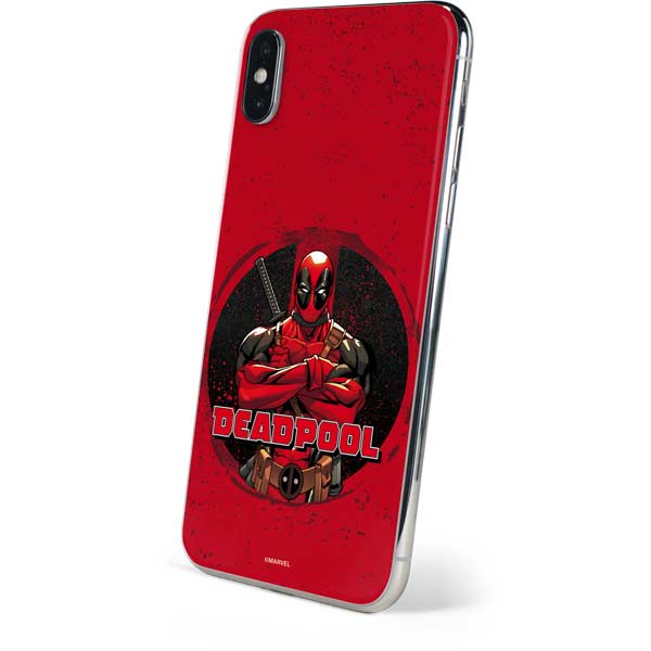 Marvel Deadpool Wade Wilson iPhone XS Skin
