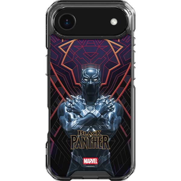 Marvel Black Panther Wakanda Salute iPhone 17 Air Clear Case