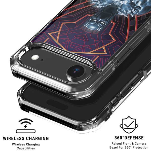 Marvel Black Panther Wakanda Salute iPhone 17 Air Clear Case