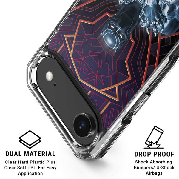 Marvel Black Panther Wakanda Salute iPhone 17 Air Clear Case