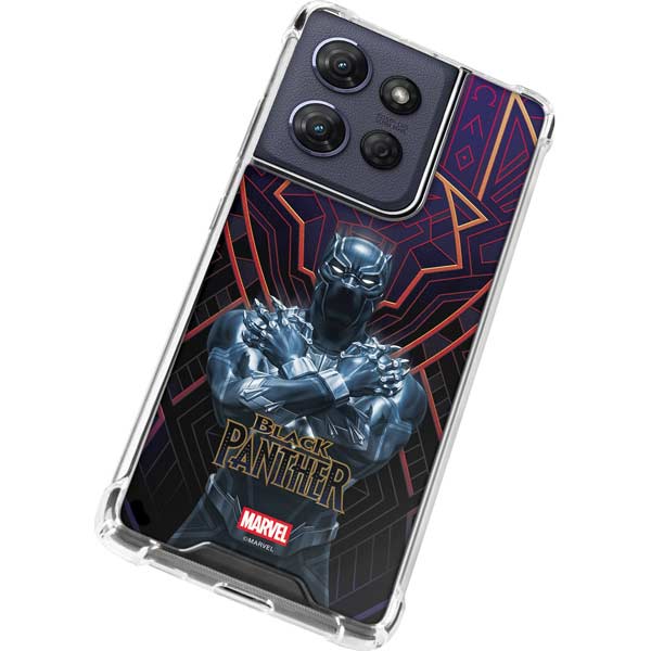 Marvel Black Panther Wakanda Salute Moto G 5G (2025) Clear Case