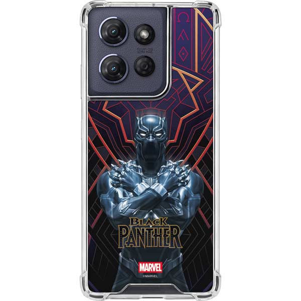 Marvel Black Panther Wakanda Salute Moto G Power 5G (2025) Clear Case