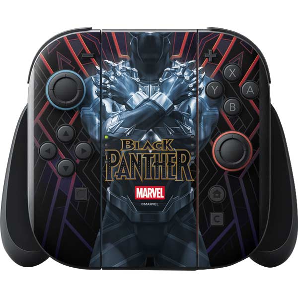 Marvel Black Panther Wakanda Salute Nintendo Switch 2 (2025) with Joy-Con Skin