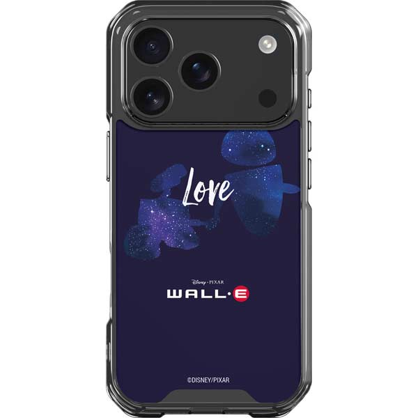 Disney Wall-E Love iPhone 17 Pro Clear Case Disney Wall-E Love iPhone 17 Pro Clear Case