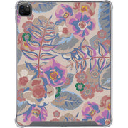Warm Taupe Floral iPad Cases
