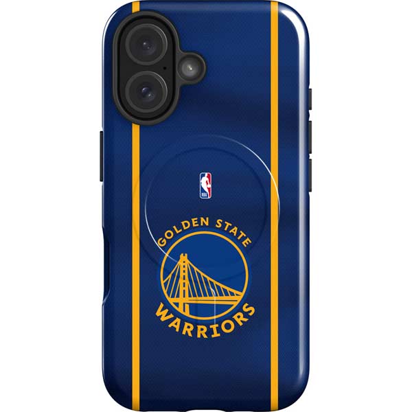 NBA Golden State Warriors Jersey iPhone 16 Plus Magsafe Impact Case
