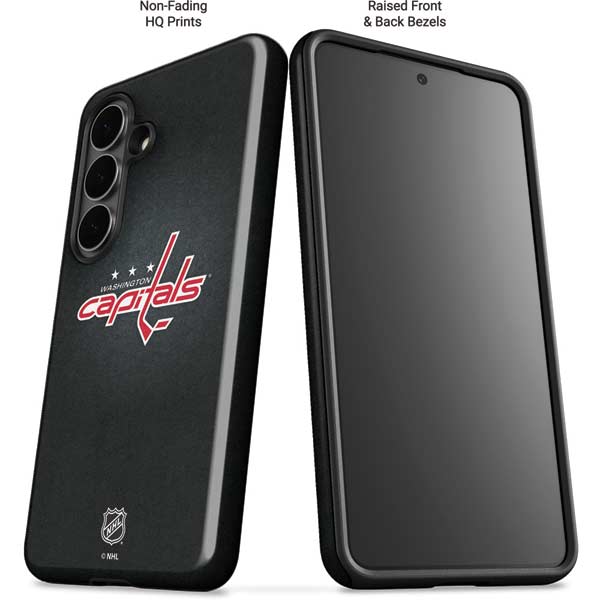 NHL Washington Capitals Black Background Galaxy S26 Impact Case