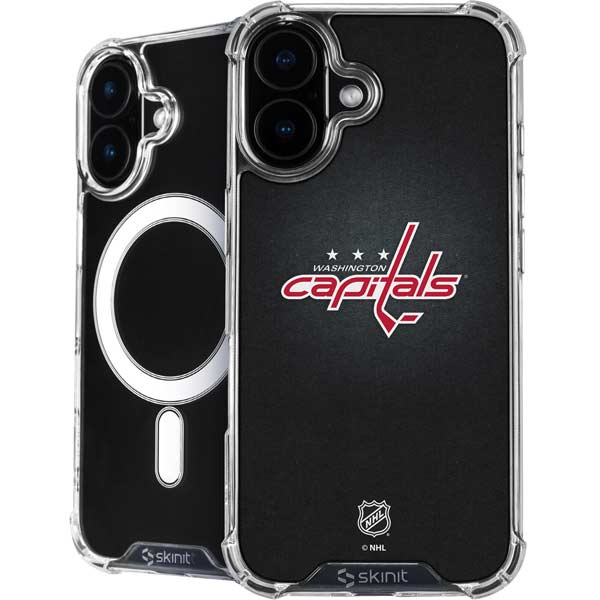 NHL Washington Capitals Black Background iPhone 16 MagSafe Case