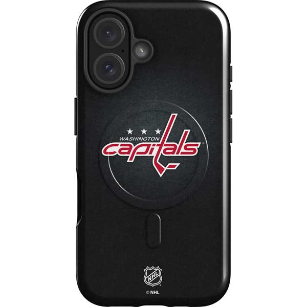 NHL Washington Capitals Black Background iPhone 16 Magsafe Impact Case