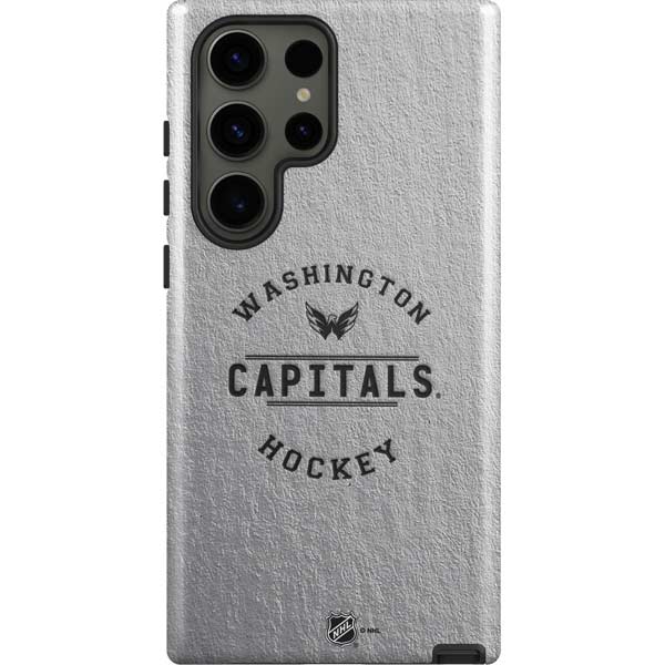 NHL Washington Capitals Black Text Galaxy S23 Ultra Pro Case