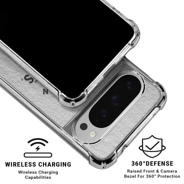 NHL Washington Capitals Black Text Google Pixel 10 Pro Clear Case