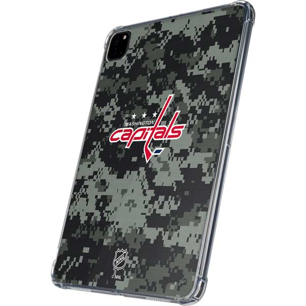 NHL Washington Capitals Camo iPad Pro 11in (2024) Clear Case