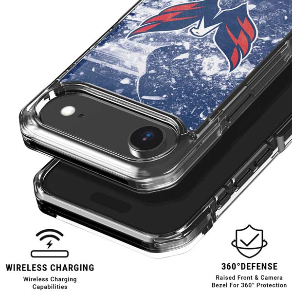 NHL Washington Capitals Frozen iPhone 17 Air Clear Case