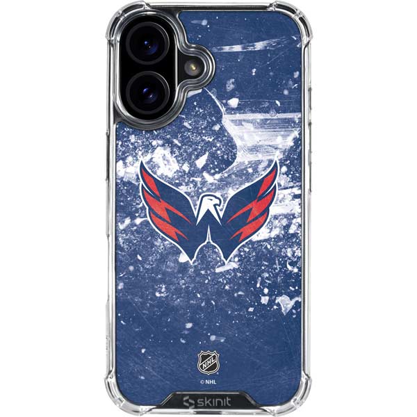 NHL Washington Capitals Frozen iPhone 17 Clear Case