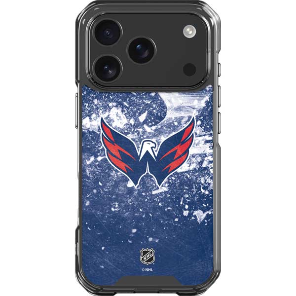 NHL Washington Capitals Frozen iPhone 17 Pro Clear Case