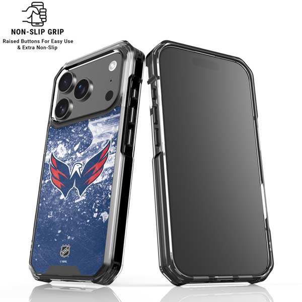 NHL Washington Capitals Frozen iPhone 17 Pro Clear Case