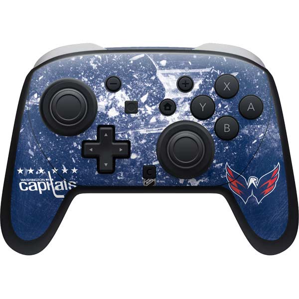 NHL Washington Capitals Frozen Nintendo Switch 2 (2025) Pro Controller Skin