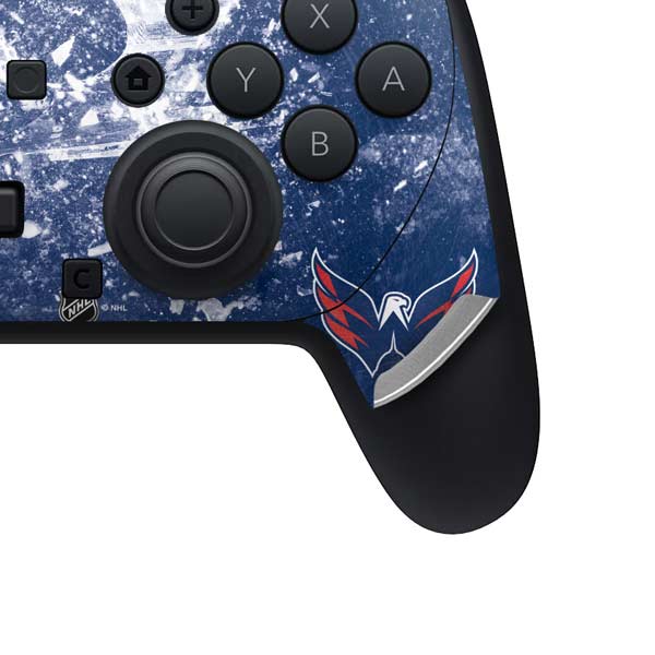 NHL Washington Capitals Frozen Nintendo Switch 2 (2025) Pro Controller Skin