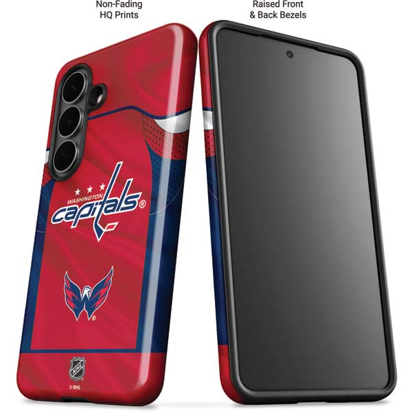 NHL Washington Capitals Home Jersey Galaxy S26 Plus Impact Case