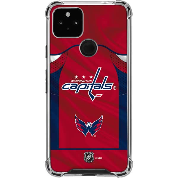 NHL Washington Capitals Home Jersey Pixel Cases