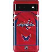 NHL Washington Capitals Home Jersey Pixel Cases