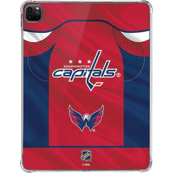 NHL Washington Capitals Home Jersey iPad Pro 11in (2024) Clear Case