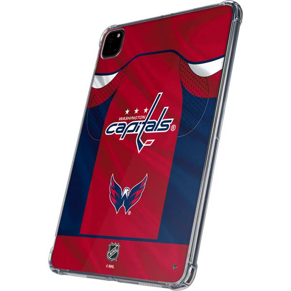 NHL Washington Capitals Home Jersey iPad Pro 11in (2024) Clear Case