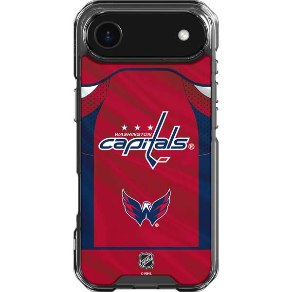 NHL Washington Capitals Home Jersey iPhone 17 Air Clear Case