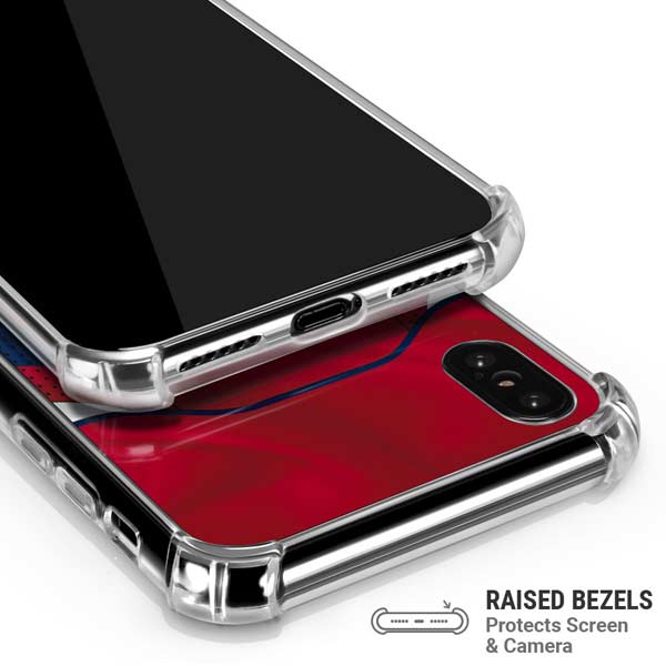 NHL Washington Capitals Home Jersey iPhone X/XS Clear Case