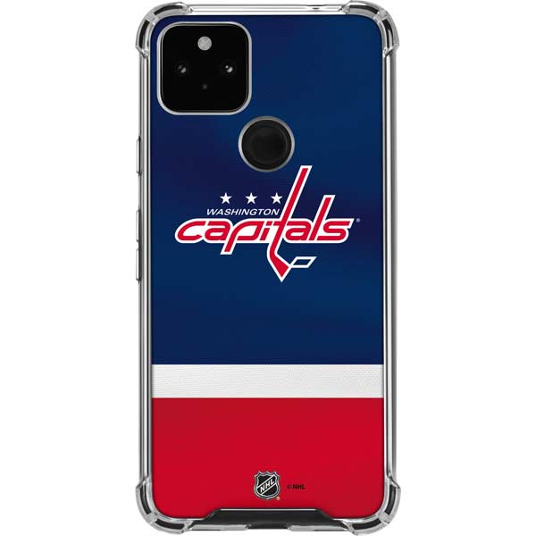 NHL Washington Capitals Jersey Pixel Cases