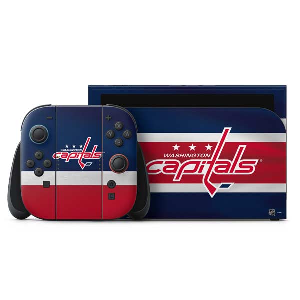 NHL Washington Capitals Jersey Nintendo Switch 2 (2025) with Joy-Con Skin
