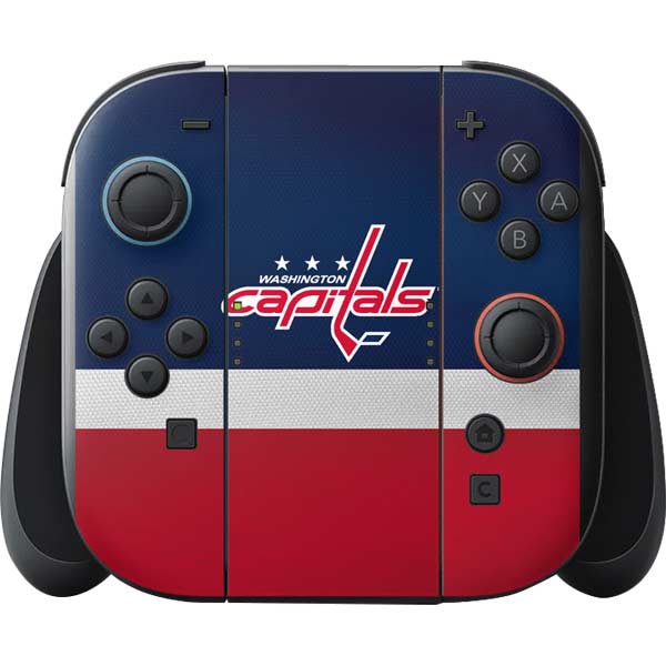 NHL Washington Capitals Jersey Nintendo Switch 2 (2025) with Joy-Con Skin