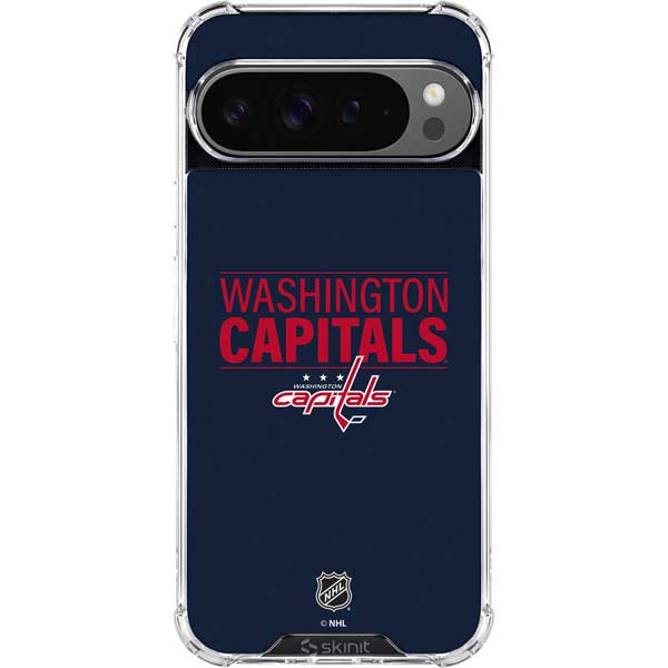 NHL Washington Capitals Lineup Google Pixel 10 Pro XL Clear Case