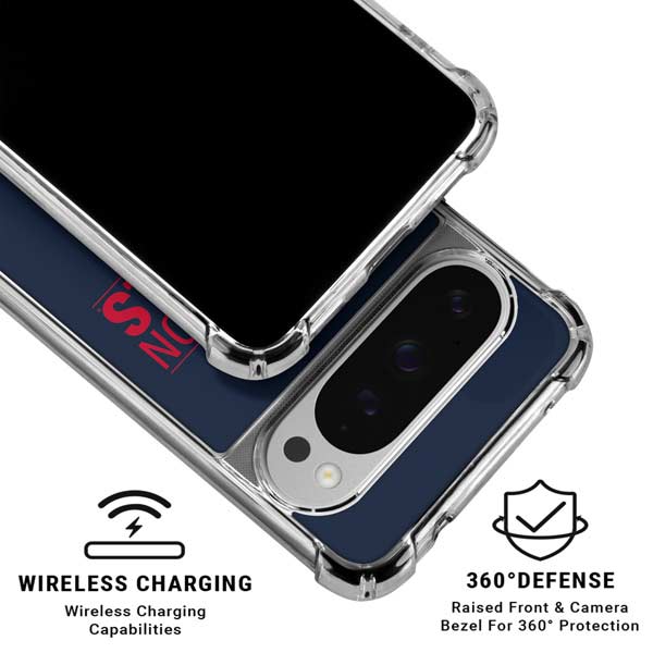 NHL Washington Capitals Lineup Google Pixel 10 Pro XL Clear Case