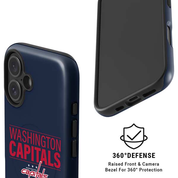 NHL Washington Capitals Lineup iPhone 16 Magsafe Impact Case