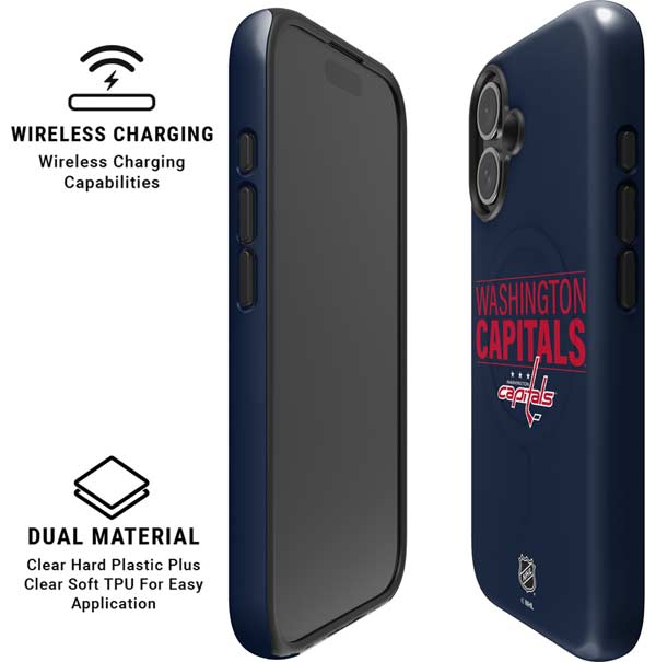 NHL Washington Capitals Lineup iPhone 16 Magsafe Impact Case